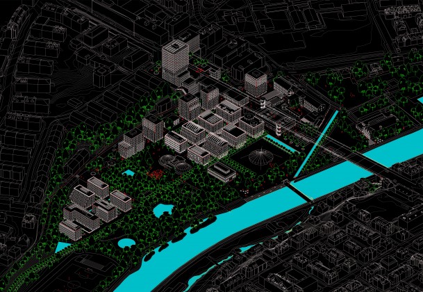 saas architectes genève - Entwicklung Gaswerkareal und Brückenkopf West